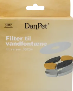 Filter till vattenfontän 3-pack