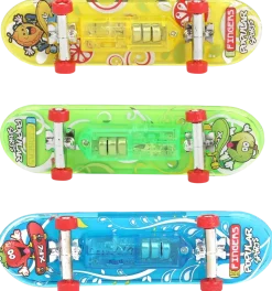 Finger skateboard med ljus