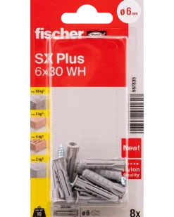 Fischer Vinkelkrok SX Plus 6 x 30 mm 8 st.