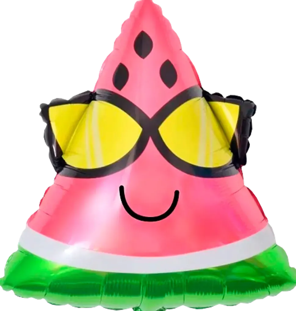 Folieballong 46 cm - Vattenmelon