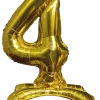 Folieballong Guld 70 cm - Nr 4
