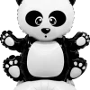 Folieballong på fot 40 cm - Panda