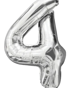 Folieballong Silver 86 cm - Nr 4