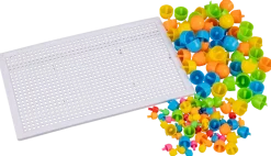 Färgmosaik - Set med 128 delar