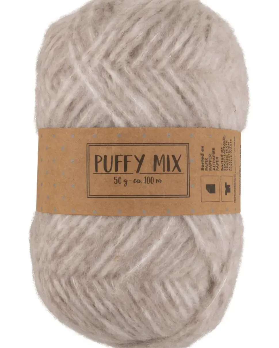 Garn Puffy ull 50 g