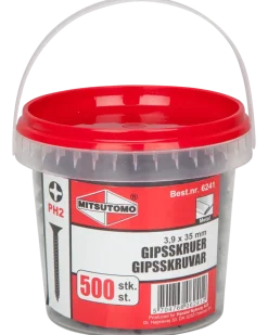Gipssk metall 3,9x35mm 500 st