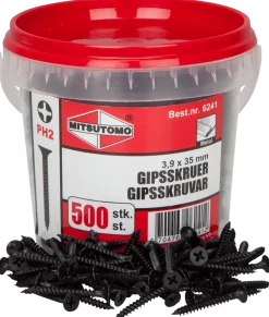Gipssk metall 3,9x35mm 500 st