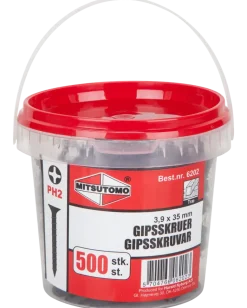 Gipsskruv trä 3,9x35mm 500 st