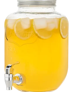 Glasburk med kran 4 L