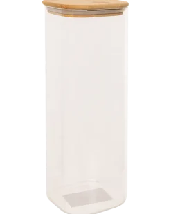 Glasburk med trälock 2,1 liter