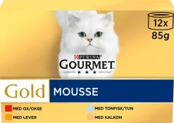 Gold våtfoder – Mousse 12 x 85 g