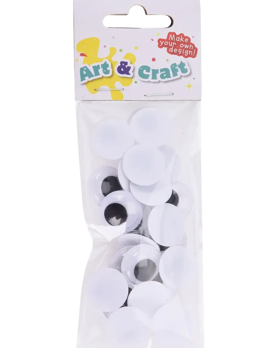 Googly eyes i 3 storlekar