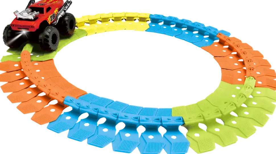 GO TRACKS Bilbana inkl. bil - 144 delar