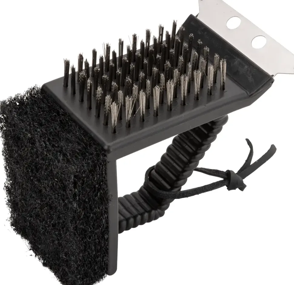 Grillborste 3-i-1