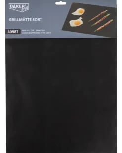 Grillmatta svart 34 x 45,5 cm
