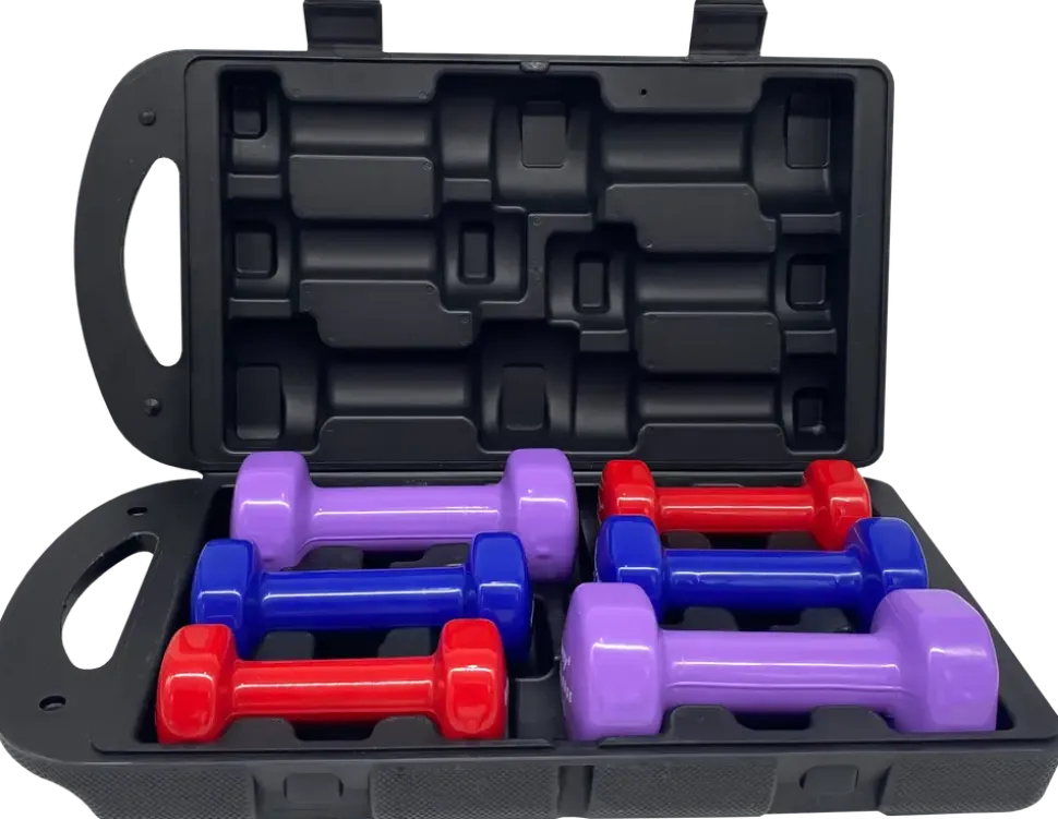 Hantelset 6 st 10 kg