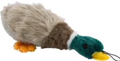 Hundleksak anka i plysch
