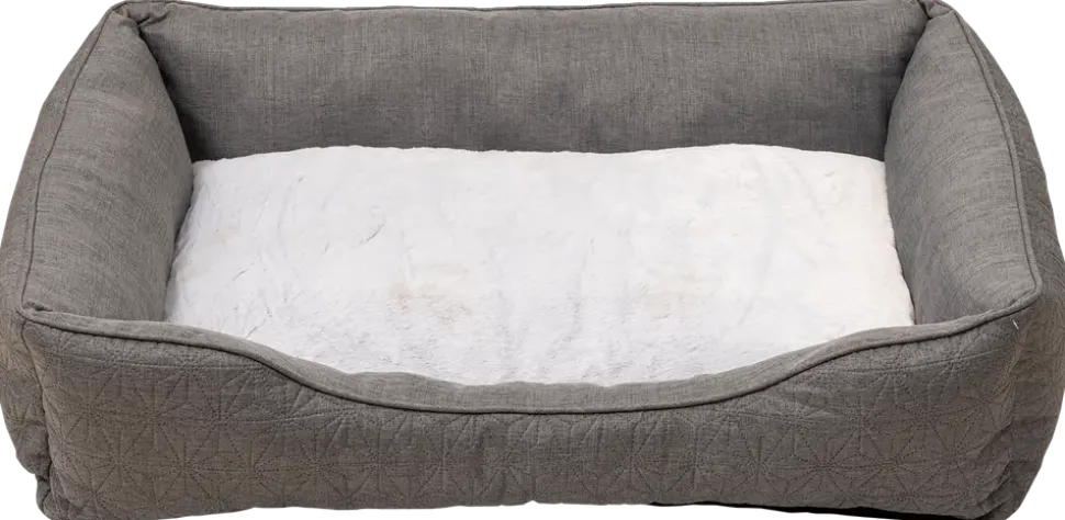 Hundsäng grå 75x58 cm