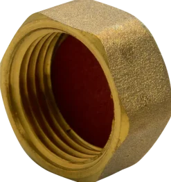 Huv 1/2" mässing
