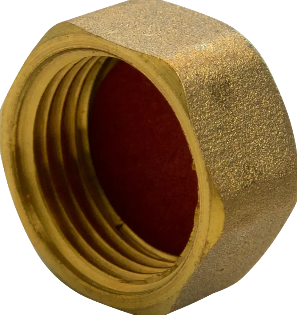 Huv 3/4" mässing