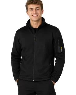 Jacka i microfleece