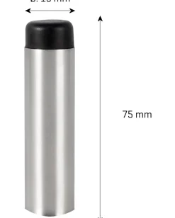Jasa company Dörrstopp rostfritt stål Ø19 x H. 75 mm