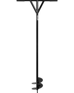 Jordborr 15 cm svart