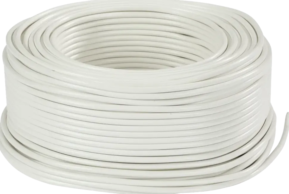Kabel rund 3G0,75 mm² - vit