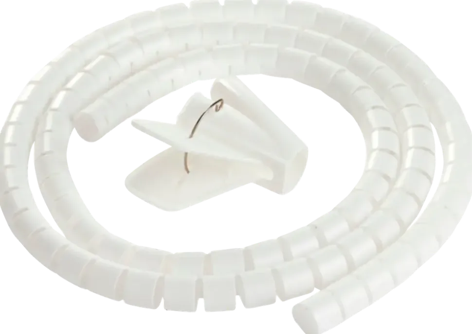 Kabelspiral Ø20 mm x 1,5 meter – vit