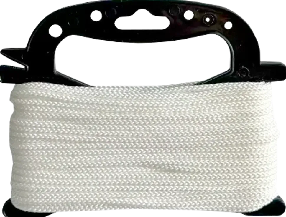 Kakelsnöre 3 mm x 20 m - Vit