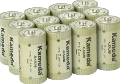 Kameda alkalinebatteri c, 12st