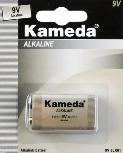 Kameda Alkaline batteri - 9 V