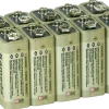 Kameda Alkaline batteri 9V 10-pack