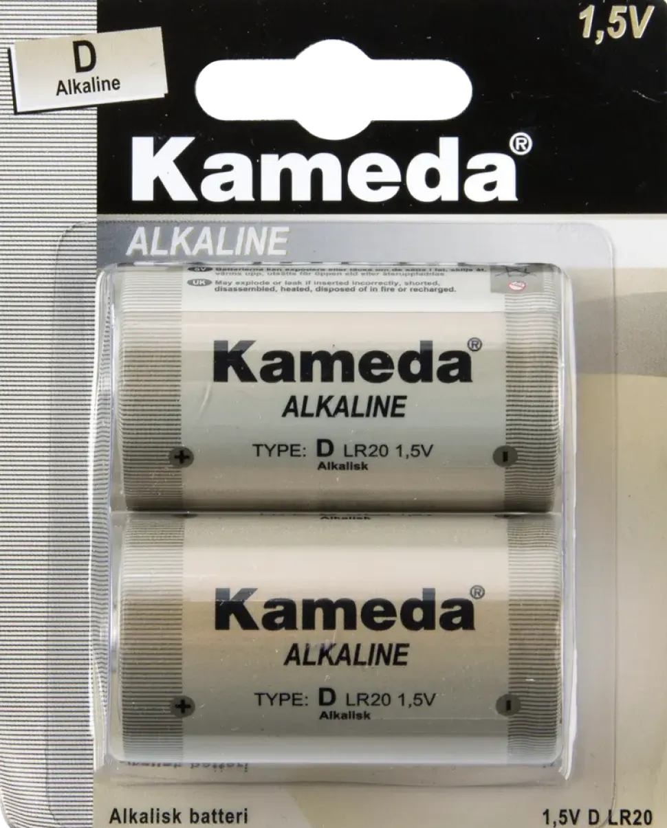 Kameda alkaline lr20 2 st