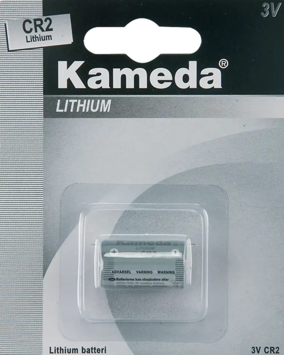 Kameda litiumbatterier - CR2