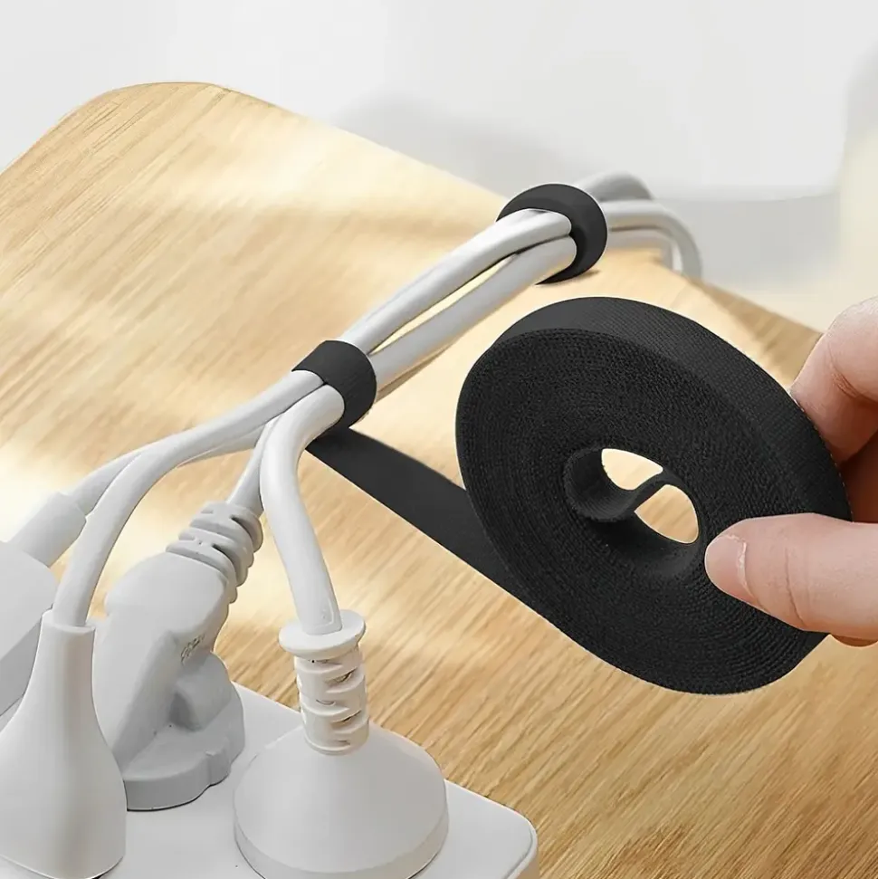 Kardborreband för kabel 5 m