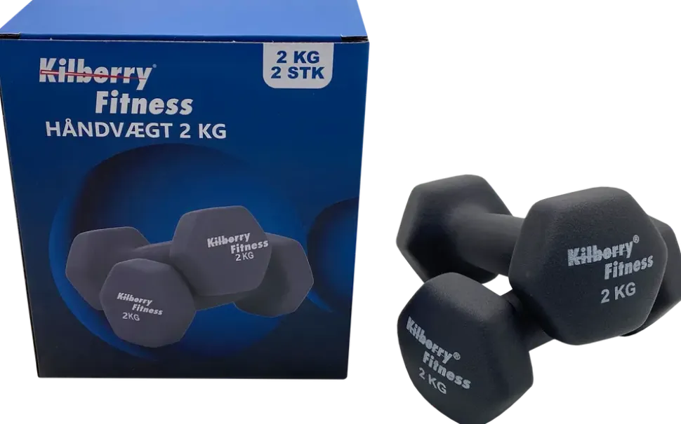 Kilberry hantlar 2 kg 2-pack