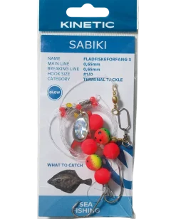 KINETIC PLATTFISKETACKEL 3