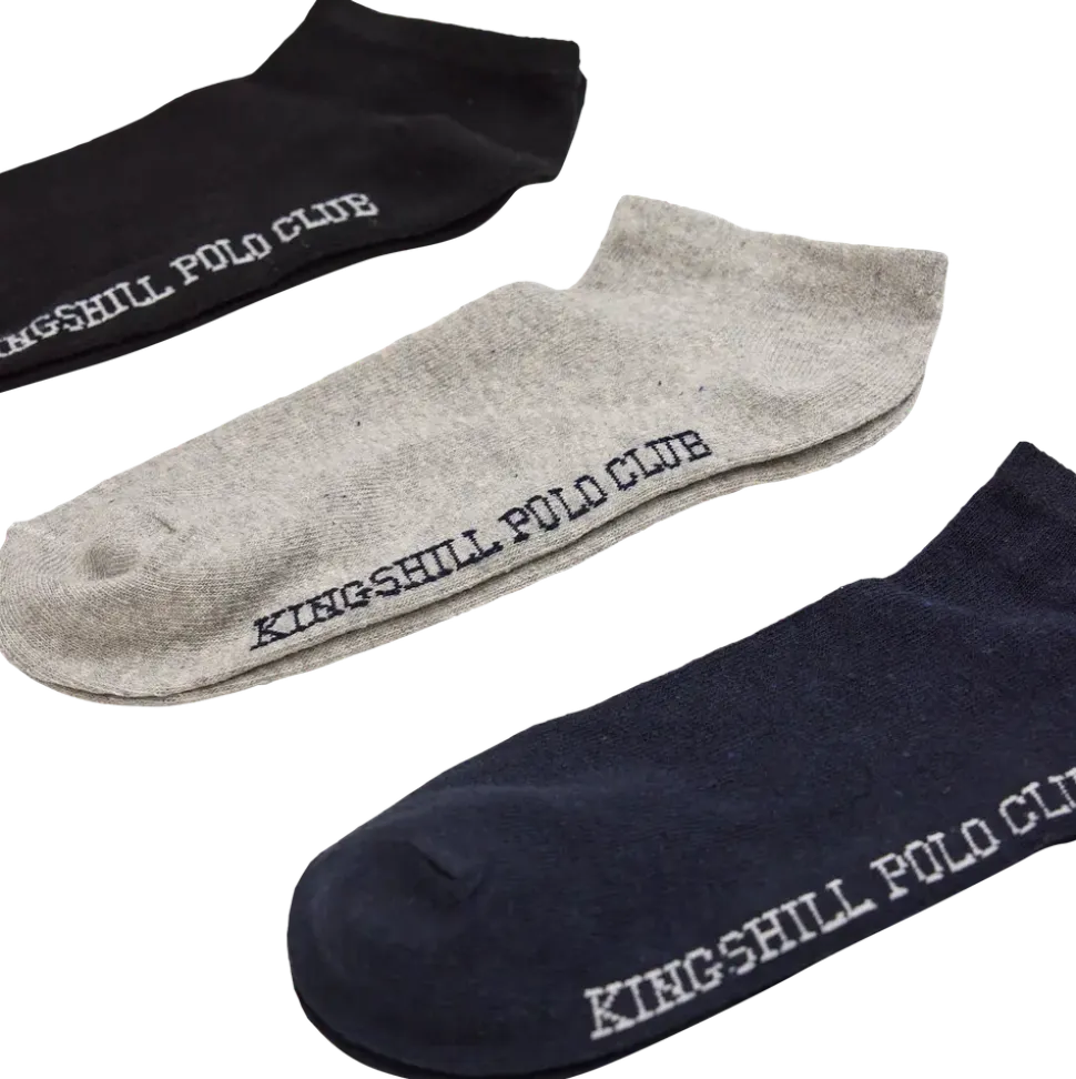 Kingshill Ankelstrumpor 3-pack