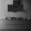 Köksfläkt TV13K90BL svart 90 cm