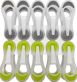 Klädnypor plast 10-pack
