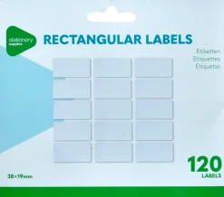 Klistermärken vita