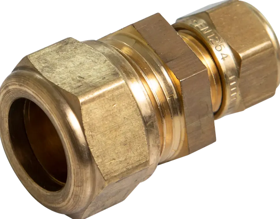Klämringskoppling rak 15x10mm