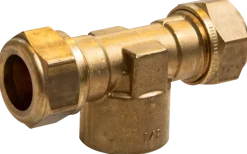 Klämringskopp t-rör 15mmx1/2"