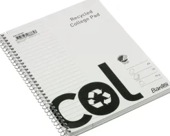 Kollegieblock A5 Linjerat ECO