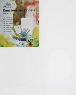 Konstnärsset 27 delar 40x50cm