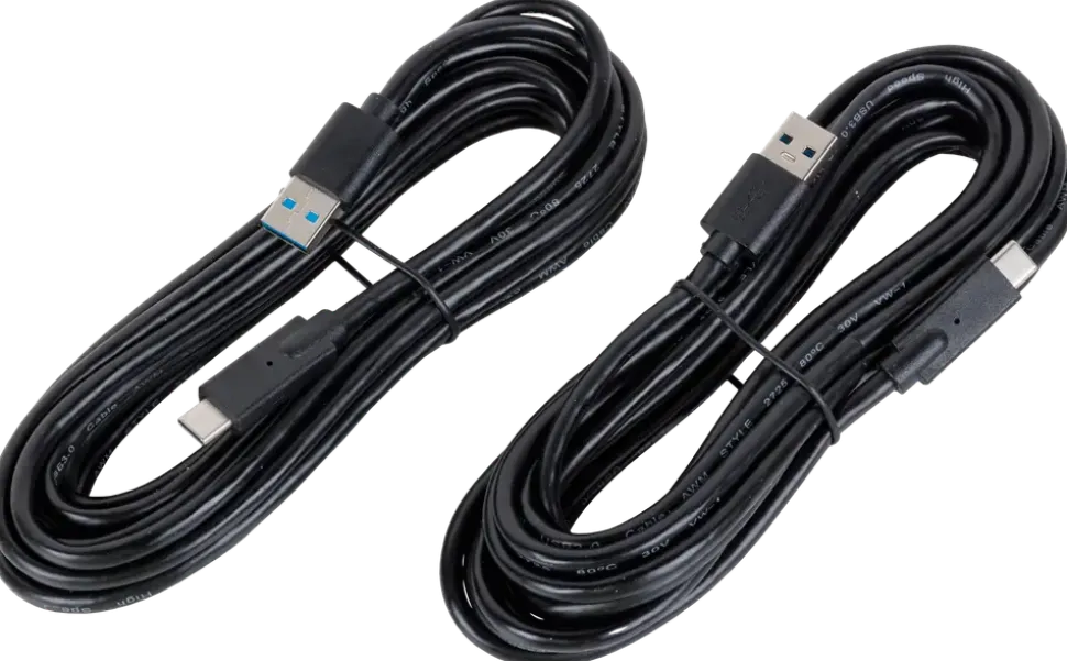 LADDKABEL ULB-A/USB-C 4M 2 ST