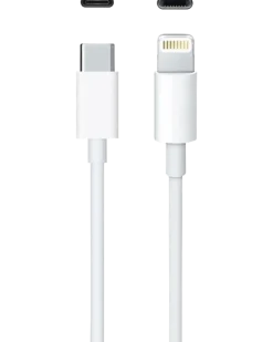 Laddkabel usb-c/lightning 1m