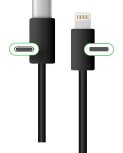 LADDKABEL USB-C/LIGHTN.0,5M SV