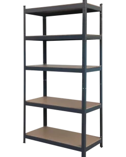 Lagerhylla 180x90x45 cm - antracit